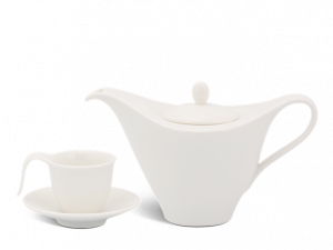 Bộ trà cao 0.45 L - Anh Vũ - Trắng Ngà - Minh Long