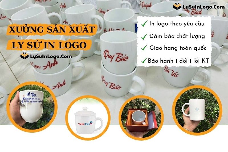 Chuyên Sản Xuất Ly Sứ In Logo - In Cốc Sứ Giá Rẻ Làm Quà Tặng 2