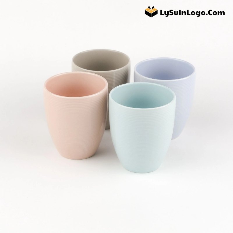 Cốc Sứ Dong Hwa – Pastel Cup Set MD032 – 4colors 1