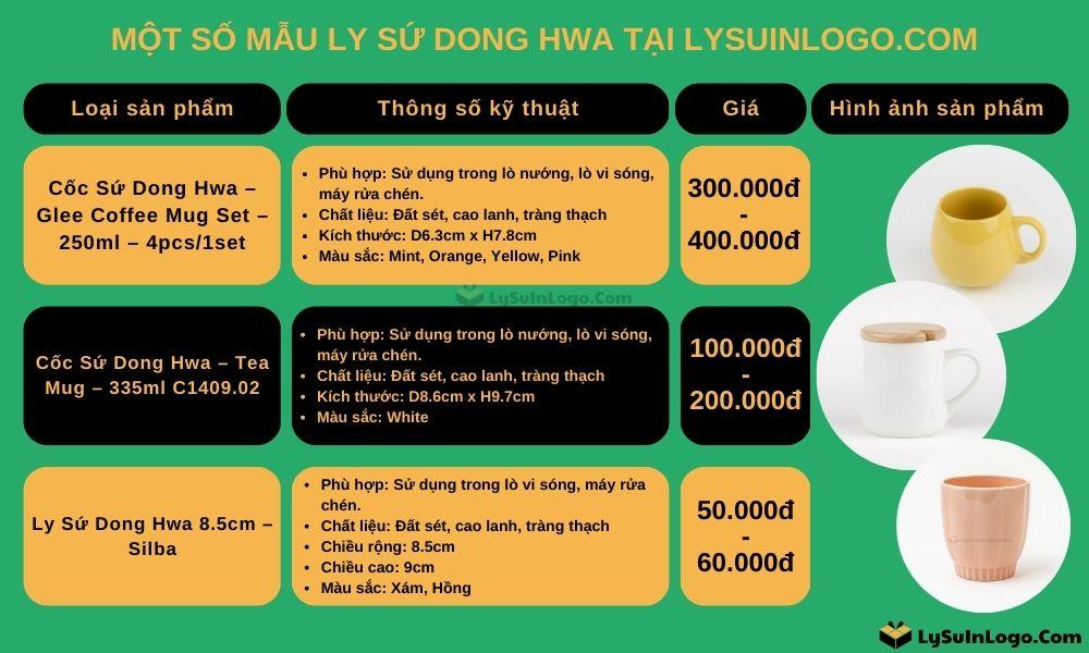 LY SỨ DONG HWA